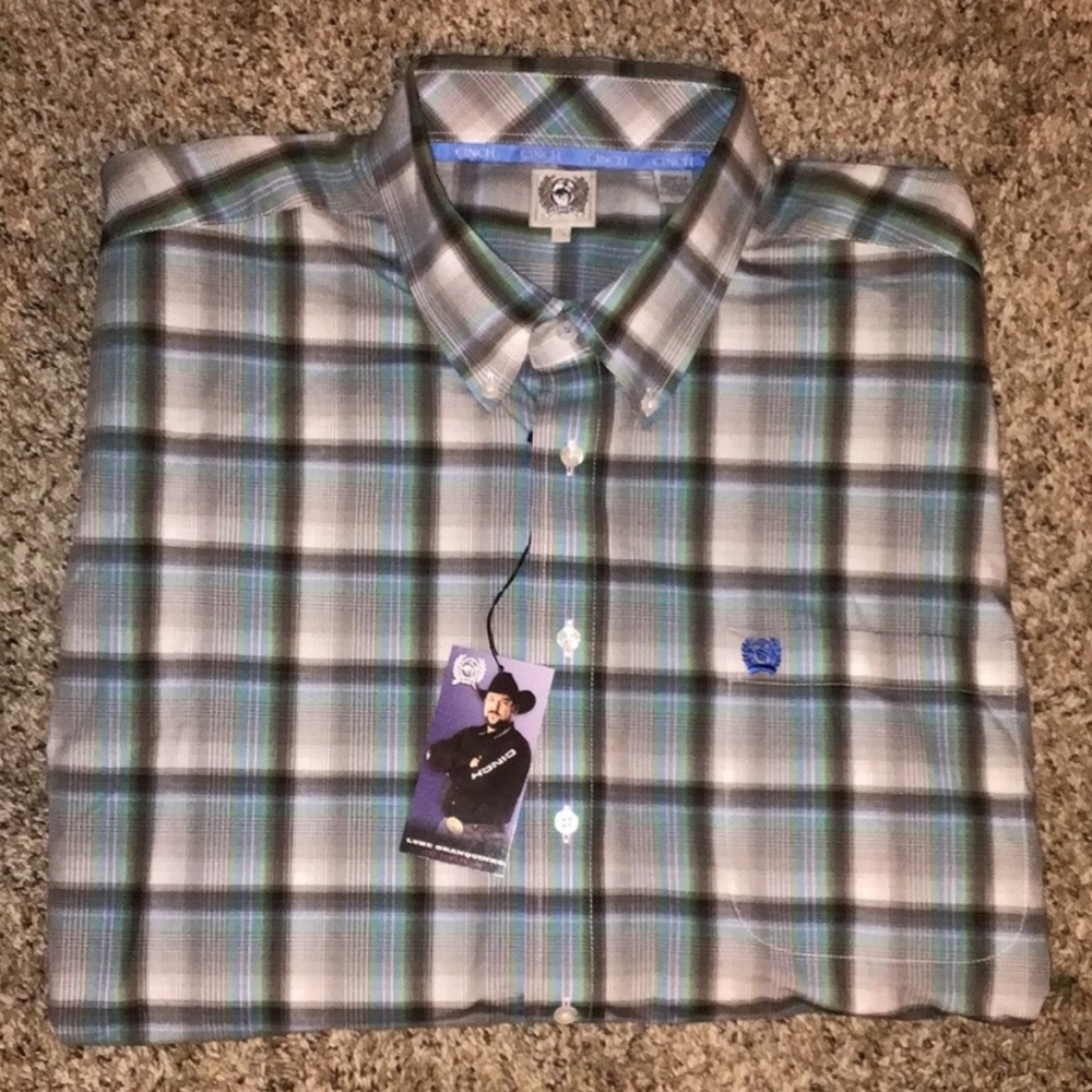 NWT Cinch Men’s LS Shirt